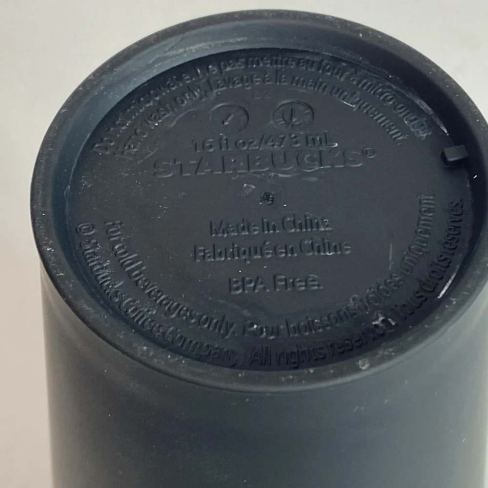 Starbucks Matte Black Cup‎
